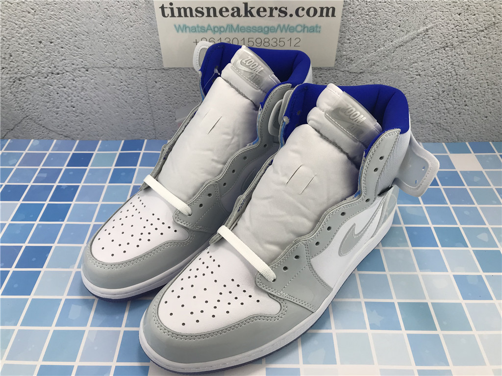 Air Jordan 1 High Zoom Racer Blue - CK6637 104